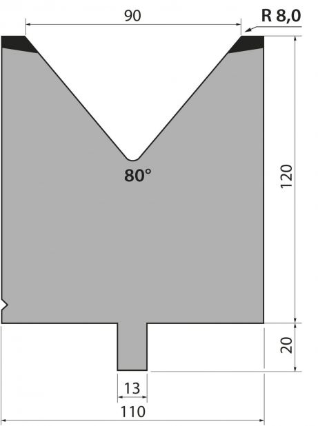 Матрицы Trumpf-Wila TMR120.90.80
