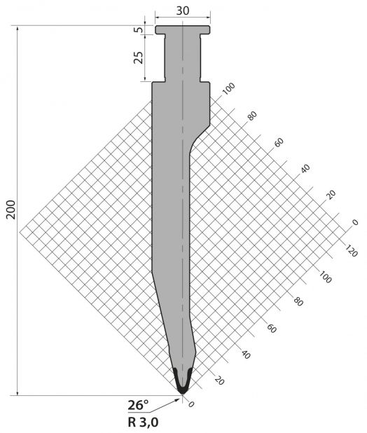 Пуансоны Gasparini GASP200.26.R3-30