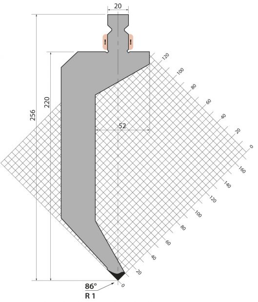 Пуансоны Trumpf-Wila TPR256.86.R1